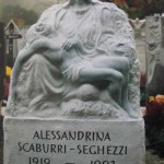 Grabmal in Amriswil, Bildhauer Stefan Nadasi